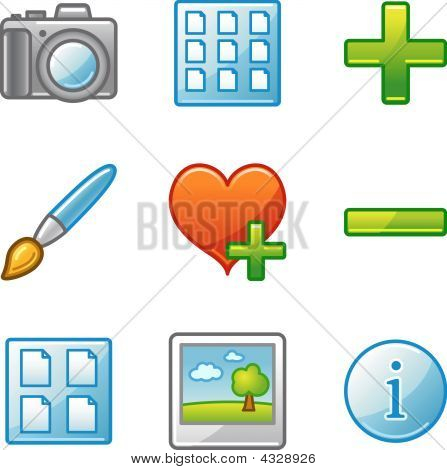 Image Library Web Icons, Alfa Series