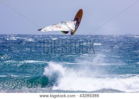 Windsurfing On Gran Canaria.