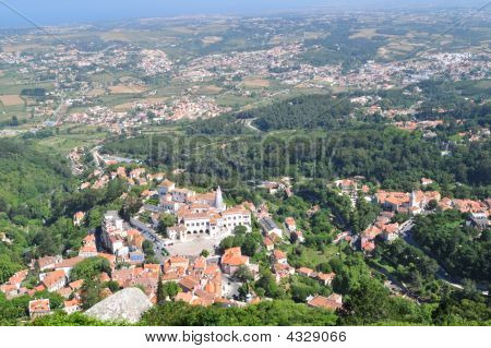 A légi felvétel a Sintra