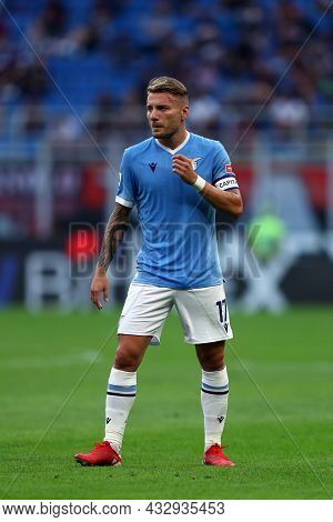Milano, Italy. 12 September 2021. Ciro Immobile Of Ss Lazio  During The Serie A Match Between Ac Mil