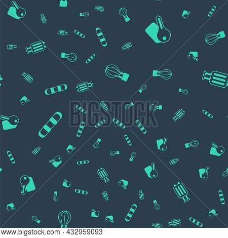 Set Hot Air Balloon, Hotel Door Lock Key, Snowboard And Suitcase On Seamless Pattern. Vector