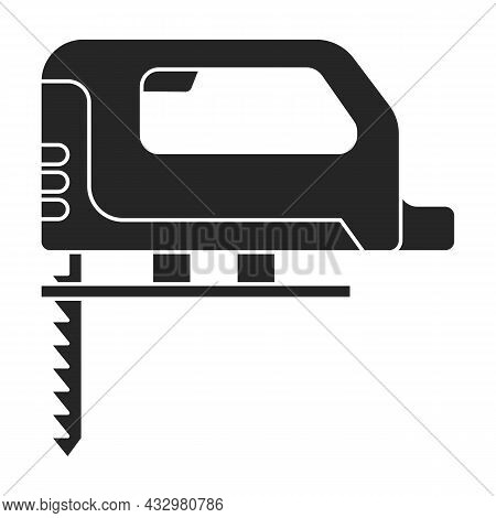 Electric Planer Vector Icon.black Vector Icon Isolated On White Background Electric Planer .