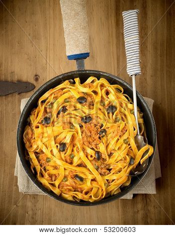 Fettuccini Alla Puttanesca.