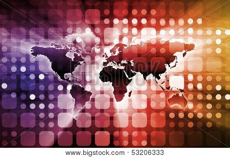 Management Consulting as a Abstract Concept Art
