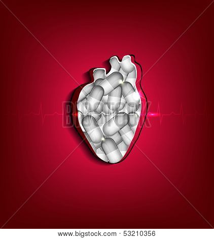 Heart care concept