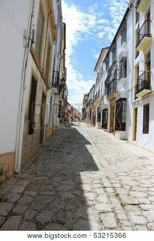 Osuna, Spain Cobblestoned Street