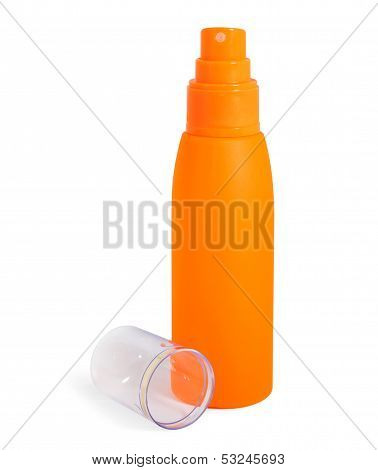 Bottle With Suntan Cream