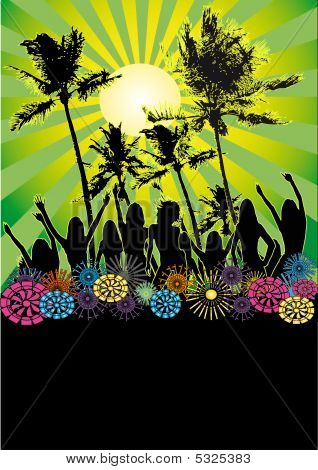 Beachparty retro