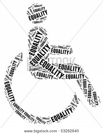 Tag Or Word Cloud Disability Related