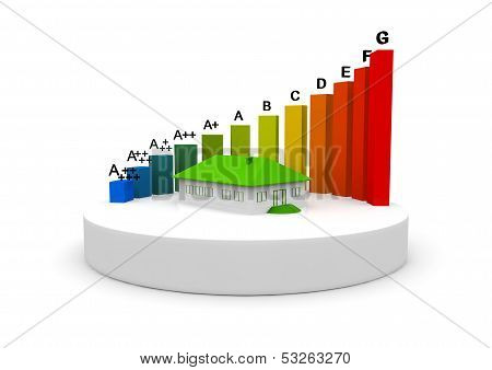 Gradient Blue Over Green To Red