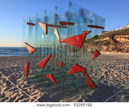 Sculpture By The Sea Exhibit At Bondi Australia