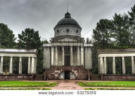Archangelskoje Palast, Jussupow-Tempel und GrabstÃ¤tten GewÃ¶lbe