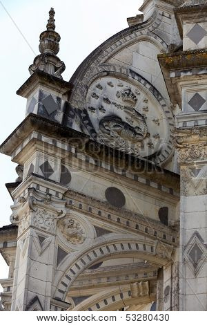 Castle of Chambord in Cher Valley France
