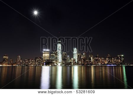 Downtown Manhatten skyline