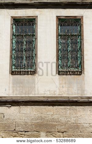 Windows Of Turkish Traditional House