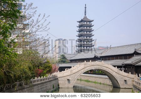 Zhenru Temple Pagoda