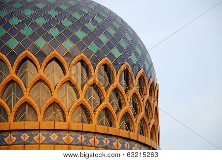 Dome of Sulatan Abdul Samad Mosque (KLIA Mosque)
