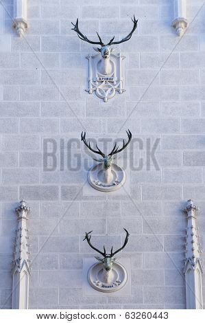 Details of the Hluboka castle