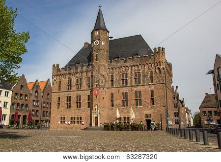City Hall In The Old Center Of Kalkar