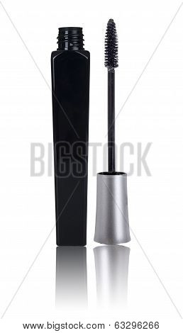 mascara on isolated white background