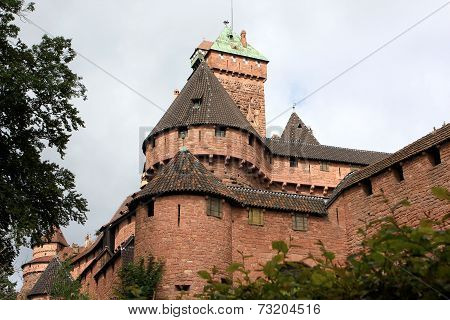 Chateau du Haut-Koenigsbourg, Alsace, France