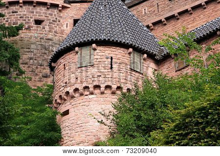 Chateau du Haut-Koenigsbourg, Alsace, France