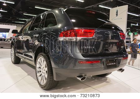 Lincoln Mkx At The Orange County International Auto Show