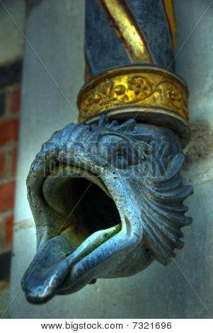 Blois Schloss Gutter (Hdr)