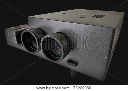 Projector Multimedia With Two Lenses