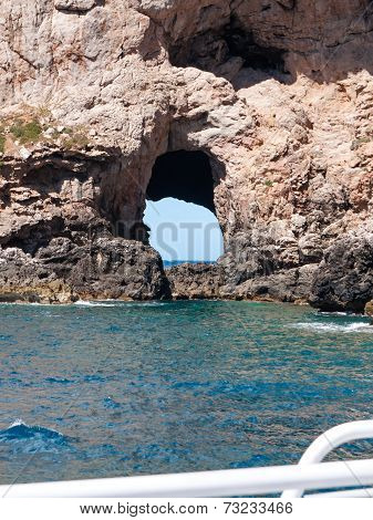 Isola Foradada Cave