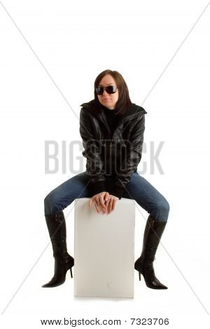 Biker girl