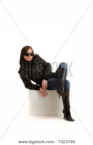 Biker girl