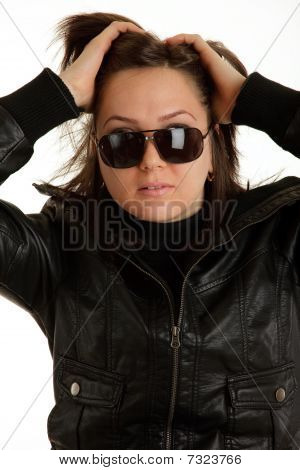 Biker girl