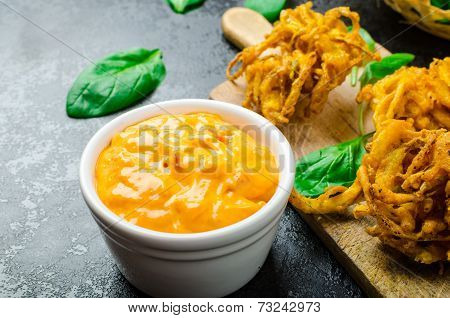 Crispy Onion Bhajis