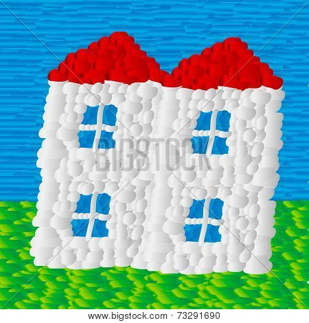 The House In The Style Of Impressionism