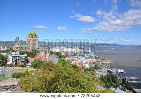 Quebec City skyline, Quebec, Canada