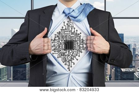 Drawing Microchip
