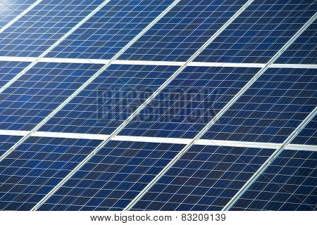 Photovoltaic Panel For Solar Power Generation Texture Or Pattern