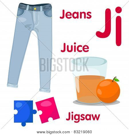 Illustrator of J alphabet