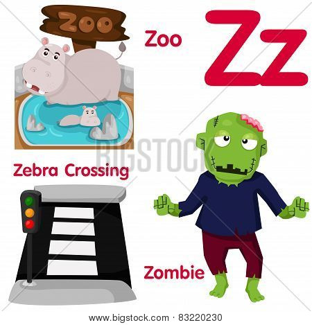 Illustrator of Z alphabet