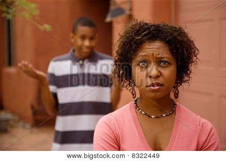 Afrikansk-amerikanske enlige familie