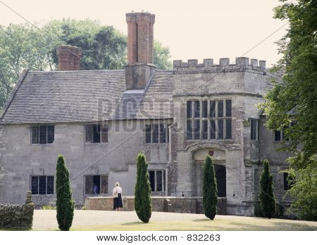 uitzicht vanuit het hart van Engeland manier voetpad baddesley clinton w