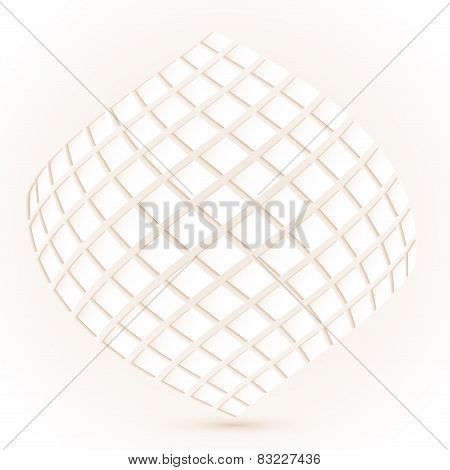 Modern geometric texture in White backgrounds