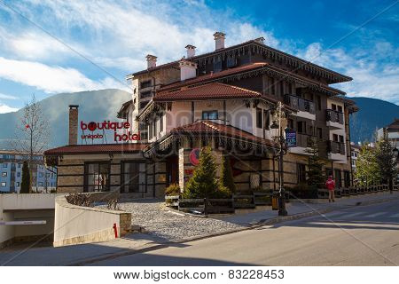Street view in Bansko