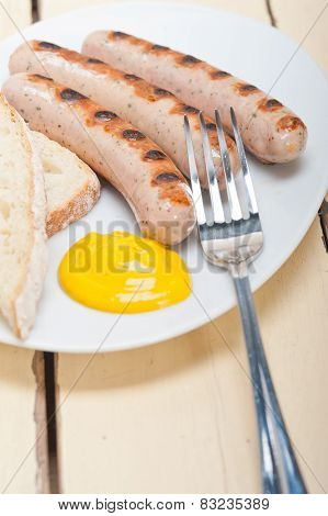 Traditional German Wurstel Sausages