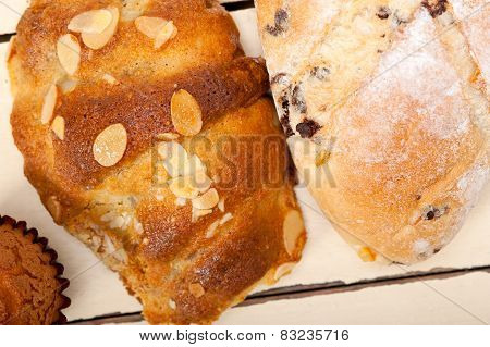 Sweet Bread Cake Selection