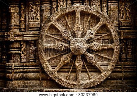 Beautiful chariot Wheel