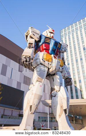 The Gundam RX78-2 at Odaiba, Japan