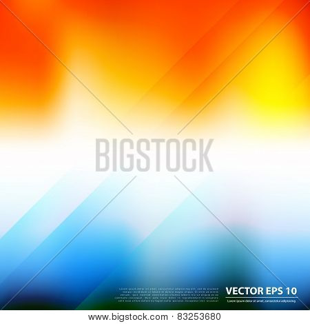 Vector color background abstract lines.