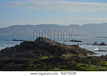 Rocks on the beach